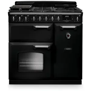 Piano de cuisson gaz FALCON NGC TAB GAZ 90 CM NOIR CHROME