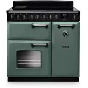 Piano de cuisson induction FALCON NGC TAB IND 90 CM VERT MINERAL CHROM... pas cher