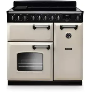 Piano de cuisson induction FALCON NGC TAB IND 90 CM CREME PASTEL CHROM... pas cher