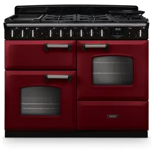 Piano de cuisson mixte FALCON NGC TAB MIX 110 CM BORDEAUX CHROME pas cher