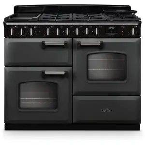 Piano de cuisson mixte FALCON NGC TAB MIX 110 CM ARDOISE CHROME pas cher