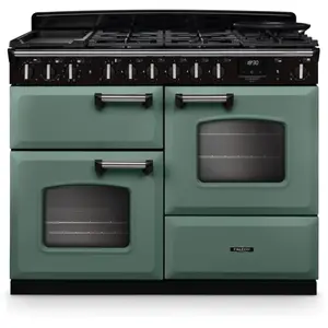 Piano de cuisson mixte FALCON NGC TAB MIX 110 CM VERT MINERAL CHROME