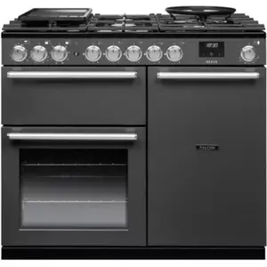 Piano de cuisson gaz FALCON NEXUS NGC TAB GAZ 100 CM ARDOISE CHROME