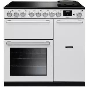 Piano de cuisson induction FALCON NEXUS NGC TAB IND 90 CM BLANC CHROME