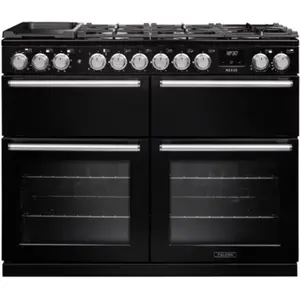 Piano de cuisson mixte FALCON NEXUS NGC BC TAB MIX 110 CM NOIR CHROME pas cher