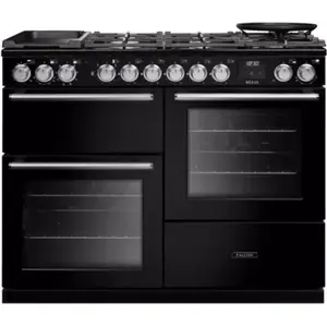 Piano de cuisson mixte FALCON NEXUS NGC OC  TAB GAZ 110 CM NOIR CHROME