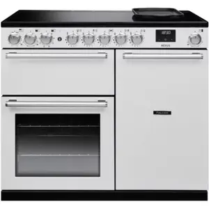 Piano de cuisson induction FALCON NEXUS NGC TAB IND 100 CM BLANC CHROM...