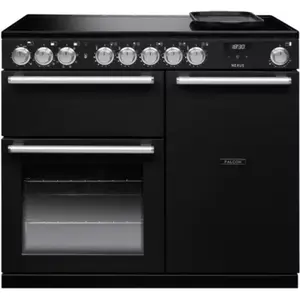 Piano de cuisson induction FALCON NEXUS NGC TAB IND 100 CM CHARBON CHR... pas cher