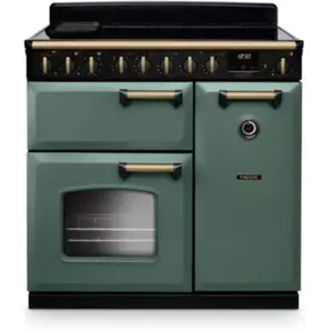 Piano de cuisson induction FALCON NGC TAB IND 90 CM VERT MINERAL LAITO... pas cher