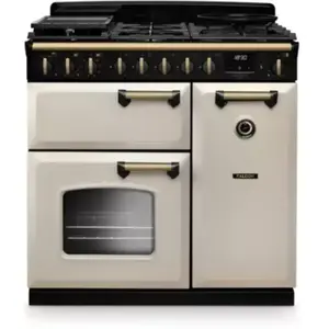 Piano de cuisson gaz FALCON NGC TAB GAZ 90 CM CREME PASTEL LAITON ANVendu parboulanger