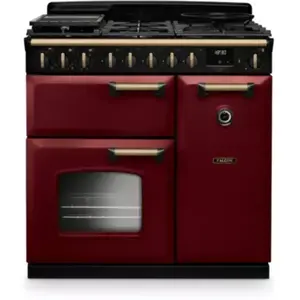 Piano de cuisson gaz FALCON NGC TAB GAZ 90 CM BORDEAUX LAITON ANTIQUVendu parboulanger