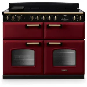 Piano de cuisson induction FALCON NGC TAB IND 110 CM BORDEAUX LAITON ANTIQ