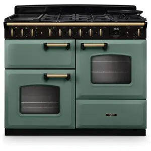 Piano de cuisson mixte FALCON NGC TAB MIX 110 CM VERT MINERAL LAITON A pas cher