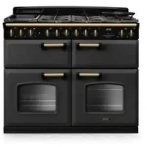 Piano de cuisson mixte FALCON NGC TAB MIX 110 CM ARDOISE LAITON ANTIQU pas cher