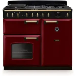 Piano de cuisson gaz FALCON NGC TAB GAZ 100 CM BORDEAUX LAITON ANTIQVendu parboulanger