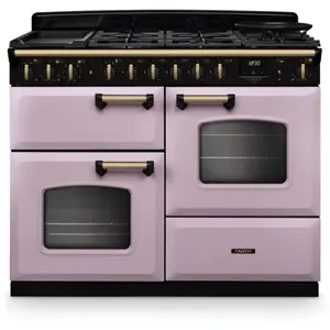 Piano de cuisson mixte FALCON NGC TAB MIX 110 CM PARME LAITON ANTIQUE pas cher