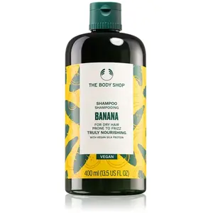 THE BODY SHOP Banana Truly Shampooing nourrissant pour cheveux secs 400 ml pas cher