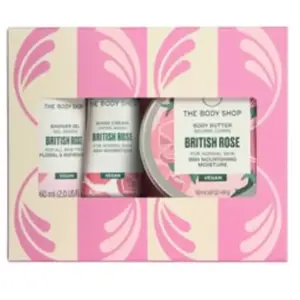 The Body Shop British Rose Mini Persoonlijke verzorgingsset pas cher