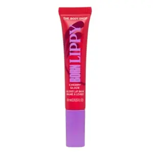 The Body Shop Born Lippy Cherry Glaze Glossy Lip Balm Lippenbalsem pas cher