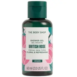 Body Shop, Gel douche, Rose britannique (60 ml) pas cher