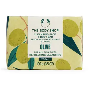 The Body Shop Olive Cleansing Face & Body Bar 100 g pas cher