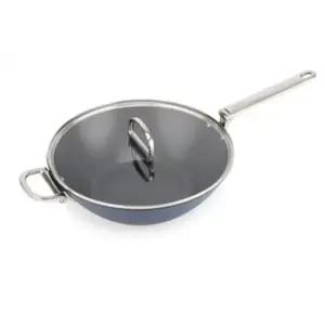 Wok JOSEPH JOSEPH Space 32 cm avec couvercle pas cher