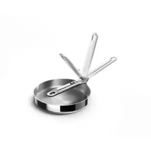 Poêle anti-adhésive Joseph Joseph Space Steel Inox 20cm pas cher