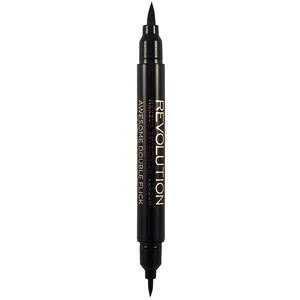 Makeup Revolution - Eyeliner Liquide Thick And Thin Dual - pas cher