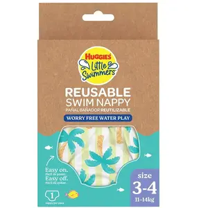 Huggies Little Swimmers, taille 3-4 (7-15 kg), 1 couche de maillot de ... pas cher