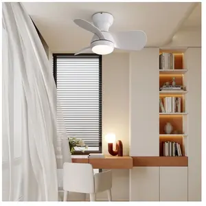 Tanant - Ventilateur de plafond 58 cm avec 3 pales en abs et éclairage led réglable 18 w, moteur cc télécommandé, ventilateur de plafond moderne pour pas cher