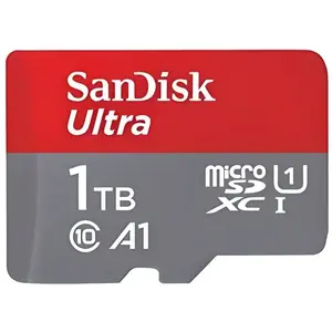 Carte Mémoire microSDXC Ultra SANDISK 1 To - Vitesse de Lecture 120MB/S - Classe 10Vendu parcdiscount