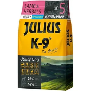 Julius-K9 2x 10kg JULIUS K-9 Adult agneau, herbes pour chien pas cher