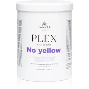 Kallos, Masque capillaire, Plex No Yellow Hair Mask 1l (1000 ml)