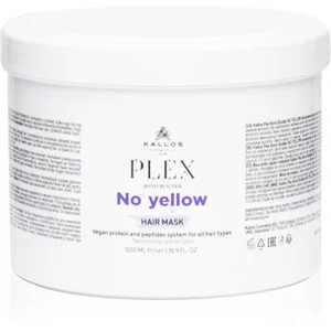 Kallos, Masque capillaire, Plex No Yellow Hair Mask 500 Ml (500 ml)