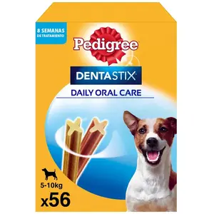 Comparateur de prix : Pedigree Pedigree Dentastix Multipack Snack Pour Chien Petit X56 - 880 G