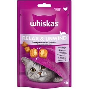Whiskas Détente et Relaxation pour chat - poulet (45 g)Vendu parzooplus-be