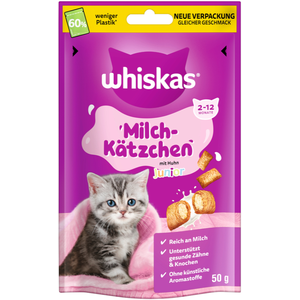 50g Whiskas Friandises au lait - Friandises pour chat pas cher
