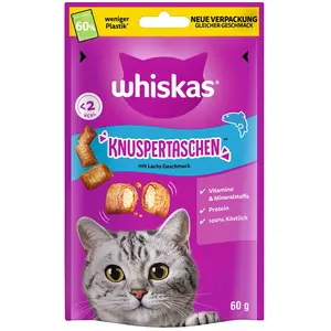 Whiskas Les Irrésistibles pour chat - saumon (60 g) pas cher