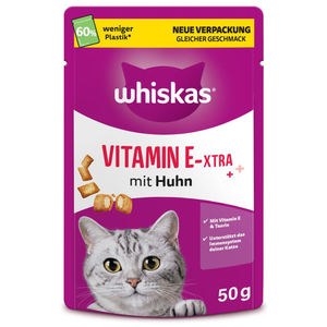 50g Vitamine E-Xtra Whiskas friandise pour chat pas cher