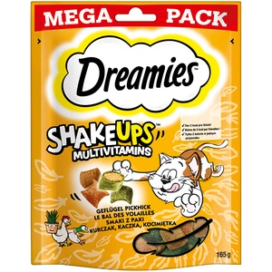 Dreamies Catisfactions Shakeups Snacks Multivitamins pour chat  - le bal des volailles (165 g) pas cher
