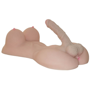 Masturbateur Buste Penis et Seins LadyBoy   pas cher