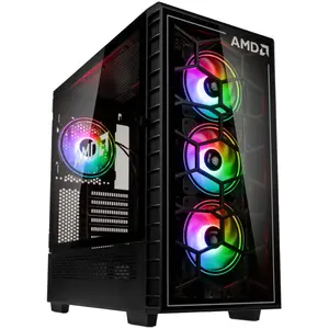 Kolink Kolink Observatory Y Amd Se Argb Midi Tower Noir, Transparent
