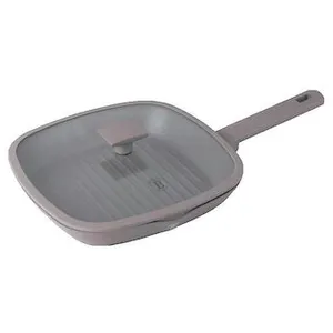 Poêle à griller - BERLINGERHAUS - BH-8097 - Titane - 28 cm - Économie dénergie 35% pas cher