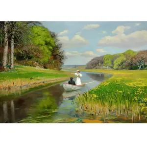 D-Toys Puzzle 1000 Brendekilde, Wiosna (1000 pièces) pas cher