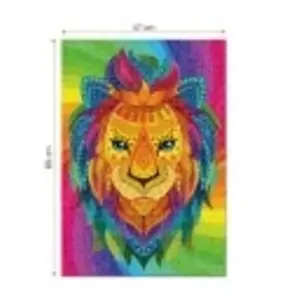 Roovi Lion Abstrait 79725 pas cher