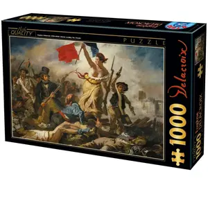DToys Delacroix Eugène - La Liberté Guidant le Peuple 73808 pas cher