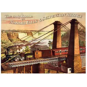 Unbekannt DToys The only Route via Niagara Falls & Suspension Bridge 74966