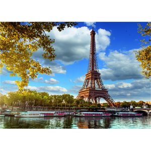 Unbekannt D-Toys Puzzle 1000 France, Paris - Vue de la Tour Eiffel (1000 pièces) pas cher