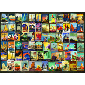 Unbekannt DToys Vintage Collage - Voyage 74621