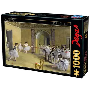 DToys Edgar Degas - Foyer de la danse à l'Opéra de la rue Le Peletier ... pas cher